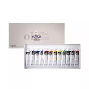 오피스 문구 신한 오일컬러 물감 유화 12색_20ml