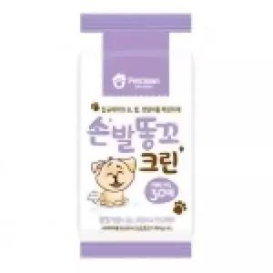 강아지물티슈 위생용품 펫크린 강아지위생물티슈 펫위생크린티슈 WFJ72J7