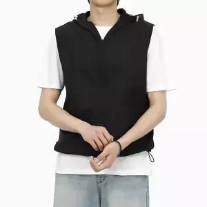 빌리버스 남자 사각 후드 경량 베스트 BRAT081