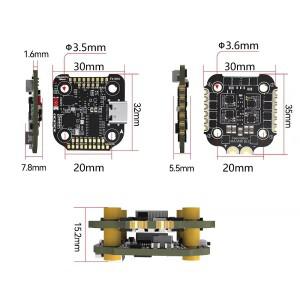 SpeedyBee F405 미니 BLS 35A 20x20 스택 비행 컨트롤러 V2 4in1 ESC RC FPV 레이싱 드론용