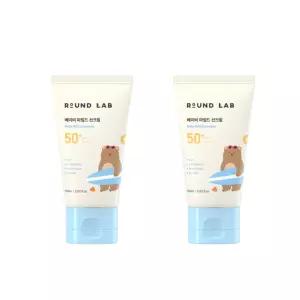 라운드랩 선크림 베이비 마일드 무기자차 60ml X 2