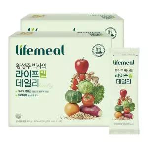 이롬 황성주 1일1생식 라이프밀 데일리 14포 2박스-아침 식사 대용 간편식 영양식