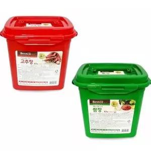베스트코 고추장 쌈장 6.5kg 대용량 맛깔스런장 택일 업소용쌈장 (W712FB0)