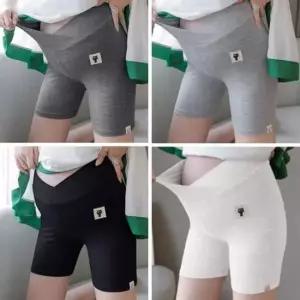 임산부복대레깅스 캣츠 임산부 배보호 레깅스 반바지(M-XXL) 204420