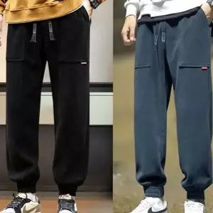 [하프클럽/]겨울 남성 조거 골덴 기모 밴딩 코듀로이 바지