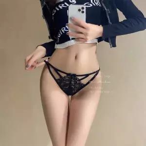 [당일 출고] 플라워 스트랩 끈 팬티 [up]