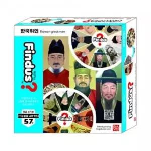 가가코리아 파인더스 한국위인 마블 자석놀이완구 자석스티커 컬러패그 (WAAABDC)