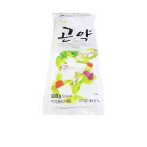 식자재 식재료 도매 묵곤약 대신 500g 1개