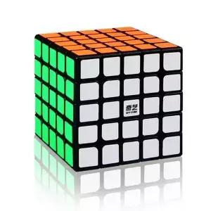 ECube Qiyi 5x5 큐브 Qizheng S 5x5x5 매직 전문 스피드 스티커가없는 를위한 안티 스트레스 장난감 Cubo