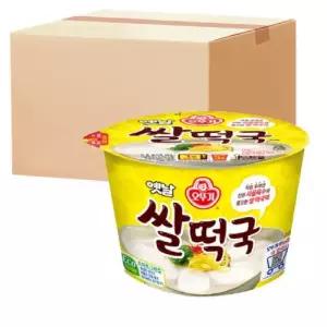 오뚜기 옛날 쌀떡국(용기) 166.6G 1박스 (12개) / 스윗 누구나 맛있는 가정 야외 즐기