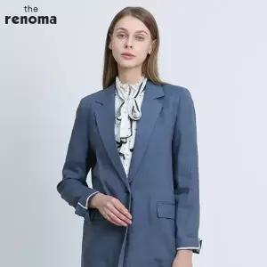 [레노마(renoma)] 원버튼 린넨 자켓 (택가격: 314000원)