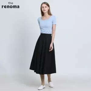 [레노마(renoma)] A라인 뒷밴딩 스커트 (택가격: 228000원)