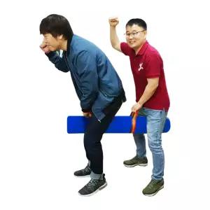 남녀노소 함께 열차놀이(2인용)(1개가격) 즐기는 2018인기 단체 다인놀이용품 기차놀이열차놀이 말타기