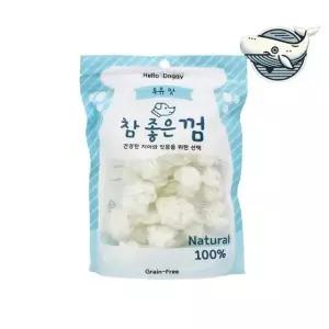 애견 치아 관리 우유맛 껌 실타래 자연 재료