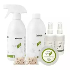 피톤치드 수 본품500ml+리필500ml+휴대용2개+편백칩2개+천연비누