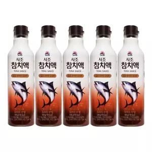 사조 참치액 한스푼으로 요리의 완성 500mL x 5개
