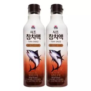 사조 참치액 한스푼으로 요리의 완성 500mL x 2개