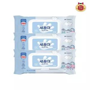 [온더바디]온더바디 세꼼마 손소독 티슈 50매 x 3개