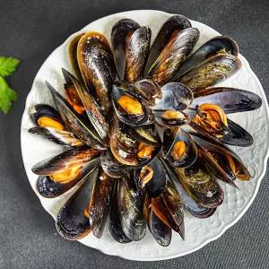 국내산 자숙 냉동 피홍합 1kg