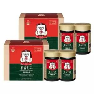[정관장 공식] 홍삼진고 250g x 2병 2박스 (50일분)