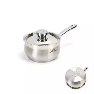 인덕션겸용 3중바닥 찌개 스텐 라면 편수냄비 14cm