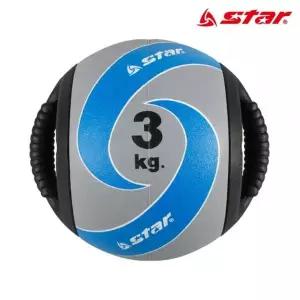 스타스포츠 듀얼핸들 메디슨 볼 (3kg) (ER160)