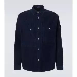 스톤아일랜드 Compass 코튼 블렌드 코듀로이 오버셔츠 TP567044585