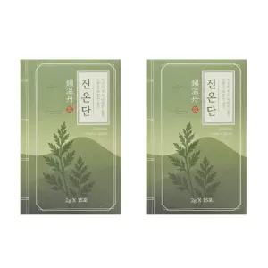 청본원 진온단 15포 2박스 약쑥잎 생강 강황뿌리줄기 홍삼 대추 감초