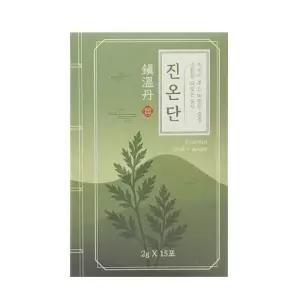 청본원 진온단 15포 1박스 약쑥잎 생강 강황뿌리줄기 홍삼 대추 감초