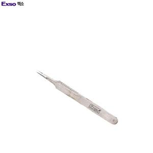 엑소 EXSO 핀셋 모델5 집게 집개 정밀 족집게 공구 툴 네일 속눈썹 프라모델 시계 기계 미용재료 전기 전자