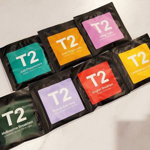 [T2 tea]T2 티투 10종 10티백 샘플러