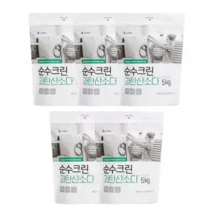 순수크린 과탄산소다 5KG 5개