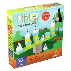 브레인티저스 치키붐 보드게임 4세이상 2-4인 수세기 균형 무게중심
