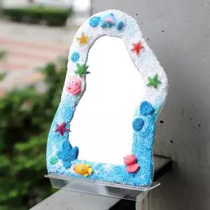 아트랄라 바닷속 물결거울 여름 만들기 아크릴거울 컬러 볼클레이 아트 공예