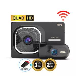 아이테라 QHD WIFI 블랙박스 2채널 32G HMX10 스마트폰연동 무상AS 3년 ADAS AI 초절전 주차대기 127일 셀프장착