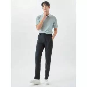 [라이프로그]편안한 핏 밴딩 셋업 10부 팬츠 MCPTO333 DG_P359170287