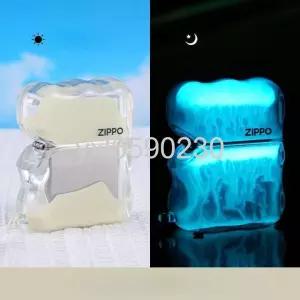  야광 모래시계 지포라이터 네온 발광 zippo