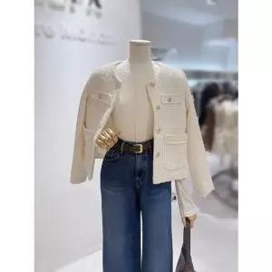 [NS홈쇼핑]노카라 금장 트위드자켓(Q1JK005B)[35685529]