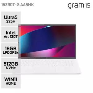 LG 그램15 15Z90T-G.AA5MK Ultra5 225H Arc 비지니스 휴대용 노트북 WIN11 16GB 512GB YO