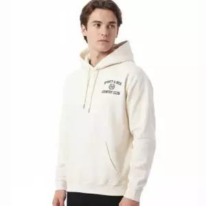 스포티앤리치 MUST IT_ Varsity Crest Hoodie - CreamNavy WS066S409VC) 바시티 크레스트 후드)