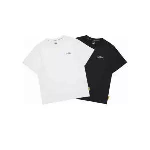 내셔널지오그래픽 NATIONAL GEOGRAPHIC KIDS K265UPA920 기능성 2PACK 반팔 티셔츠 WHITEBLACK 5009090356