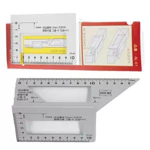 목공자 직각자 삼각자 연기자 DIY 알루미늄 연귀자 목공자 연기자 삼각자