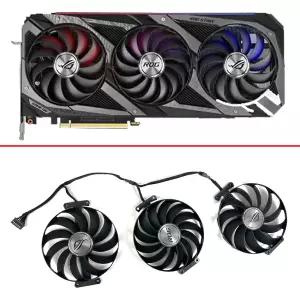 냉각 팬 95mm 7핀 CF1010U12S T 129215 ASUS ROG STRIX RTX 3070 3080 3090 3060Ti 3080Ti 3090Ti용 SU FD