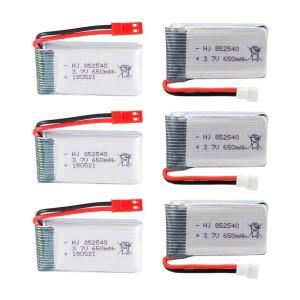 SYMA 드론용 충전식 리튬-po 배터리  3.7V 650mAh  X5C H5C X5SW 852540 Lipo 5 개  10 20 개