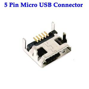 1-10pcs 마이크로 USB 커넥터 5Pin 5P 소켓 미니 소형 SMD DIP 여성 DIY 수리 어댑터