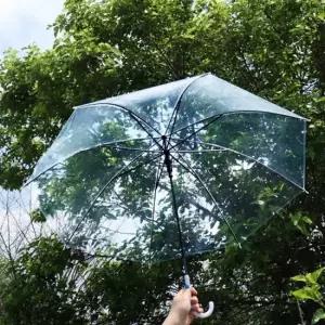 비닐 자동우산 장우산 작품우산 투명) 10개 묶음) 3단자동우산 2단자동우산 초등3단자동우