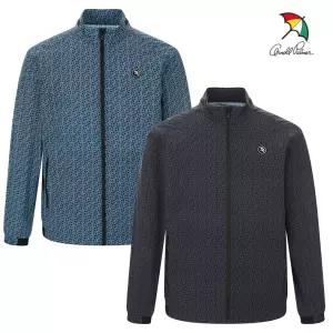 [아놀드파마 프리미엄] 26S/S 남성 나일론 올오버 프린트 바람막이