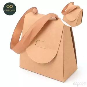 선물포장소품 답례떡상자 기념일선물포장 선물용상자 답례품선물상자 접이식 사각 선물 손잡이 케이스
