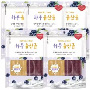 네츄럴코어 하루유산균 소프트 덴탈껌 산양유&유산균 12pX5개
