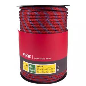 픽세로카 세미스태틱 레인저 로프 11mm 50m Red 산업용자일 구조 레펠하강 SemiStatic